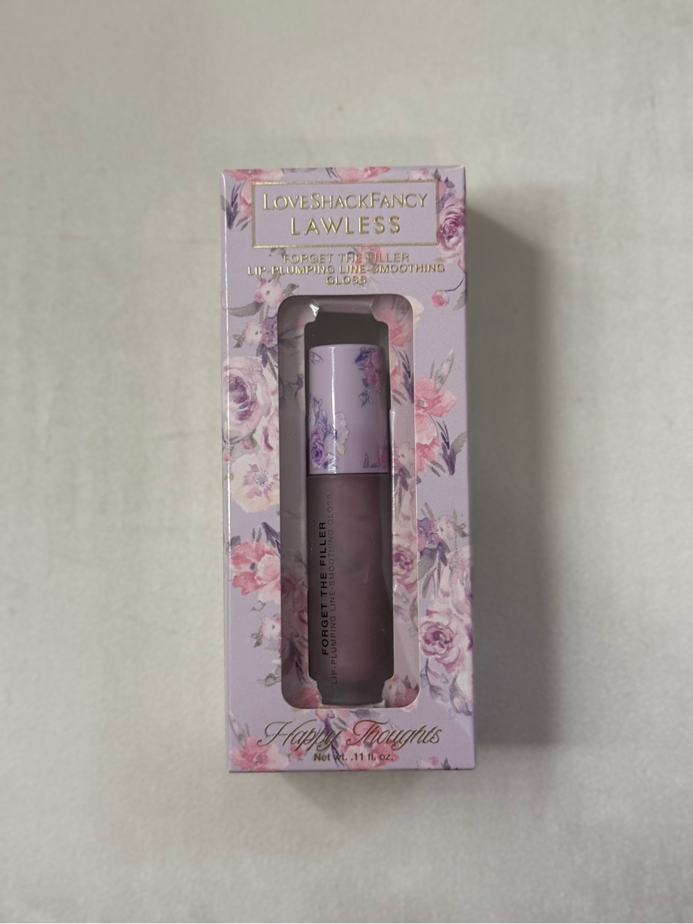 LAWLESS x LoveShackFancy Lip Plumping Gloss — Happy Thoughts